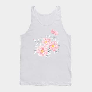 Pink flowers Tank Top